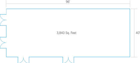 Seabreeze Ballroom floor plan