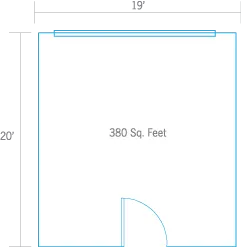 Yellow Elder Room floor plan